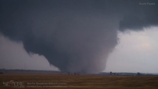 HISTORIC Rochelle-Fairdale Illinois EF4 Tornado (Path of Destruction) смотреть онлайн