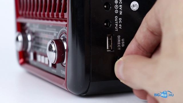 Napelemes Bluetooth hordozható multimédia lejátszó MP3 USB FM rádió RX-BT455S смотреть онлайн
