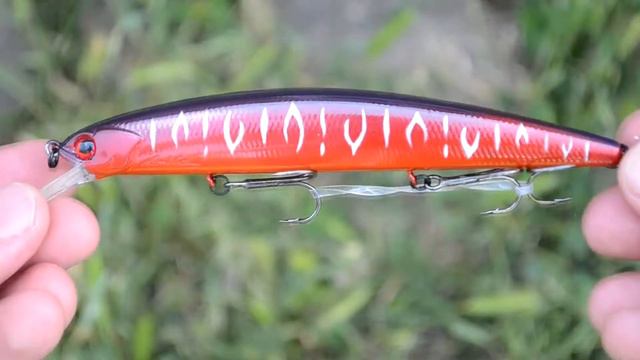 #6 Демонстрация. Воблера от Bear King копия на O.S.P Rudra130. Хорошая копия смотреть онлайн