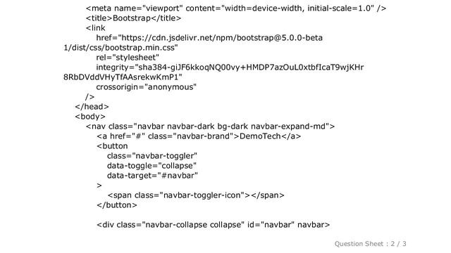 CSS : Navbar dropdown (collapse) is not working in Bootstrap 5 смотреть онлайн