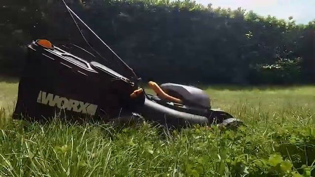WORX WG743E.1 36V (40V Max) Cordless 40cm Lawn Mower (Dual Battery X2 4.0Ah Batteries)