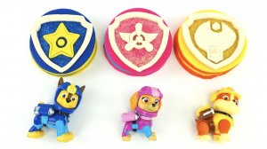 Щенячий патруль, лепим угощения из пластилина для героев мультика