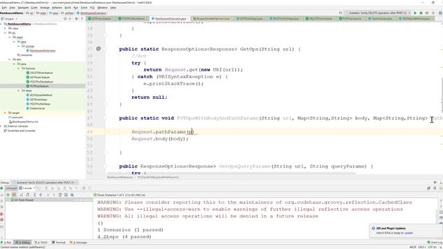 Part 10 - Working with PUT operation using REST-assured and Cucumber смотреть онлайн