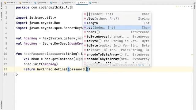 ? ToDo Rest Api with Authentication in Ktor | Hindi?. | JWT Authentication | Android✅ | part -2 смотреть онлайн