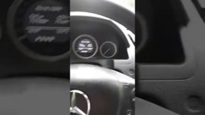 Мерседес W204 расход с боксом на крыше.