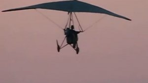 Самодельный дельтоплан.