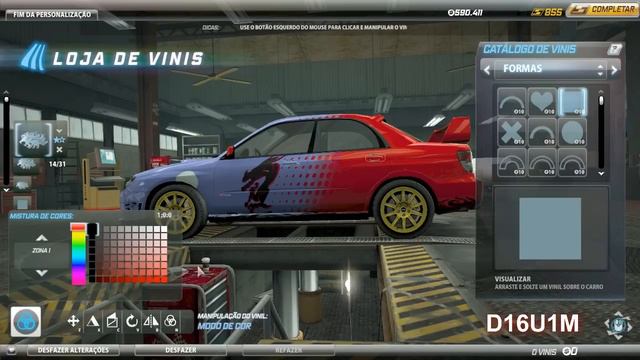 Tutorial Vinil - Subaru Impreza World of Speed смотреть онлайн