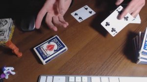 Карточный фокус - Колода с двойной рубашкой - Обучение