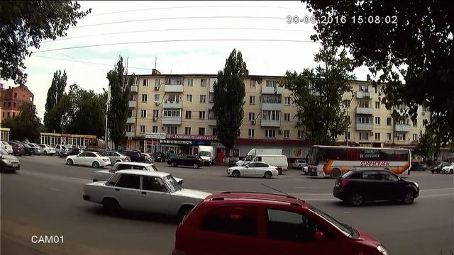 Пример видео с ahd камеры 2Мп на улице