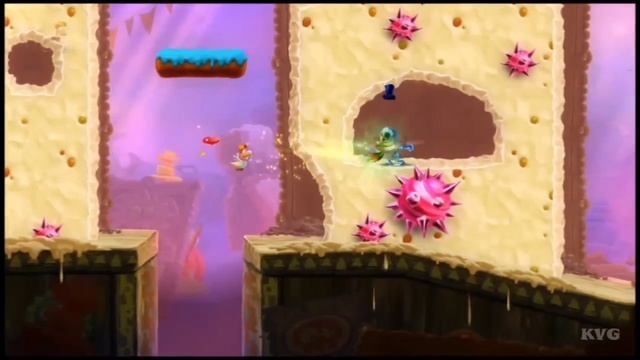 Rayman Legends - Walkthrough - Part 20 - What the Duck? (X360/PS3/PC) [HD] смотреть онлайн