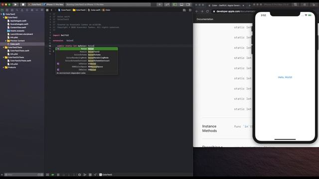 Creating custom colors | SwiftUI in 5 minutes | 2020 смотреть онлайн