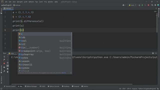 59 - Python Set Methods Part (2) difference() - difference_update() смотреть онлайн