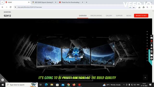 MSI G2412 Esports Gaming Monitor | Best Gaming Monitor under Rs 10000 смотреть онлайн