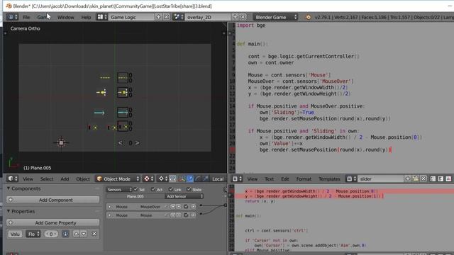 Making a mouse slider using python смотреть онлайн