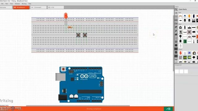 Tutorial - How to create an Arduino Sketch using Fritzing смотреть онлайн