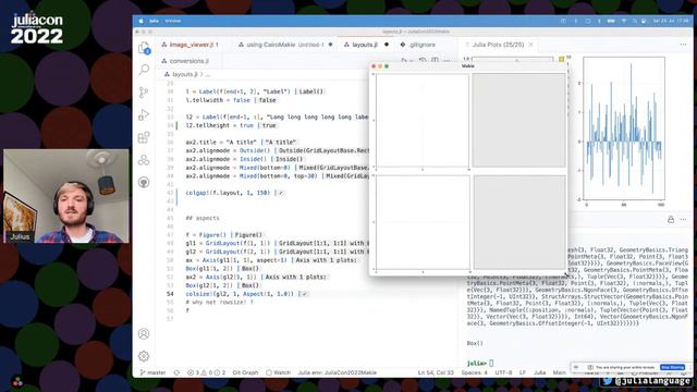 Interactive Data Visualizations with Makie.jl | Simon Danisch & Julius Krumbiegel | JuliaCon 2022 смотреть онлайн
