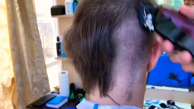 Buzz Cut With Shape Up And High Fade