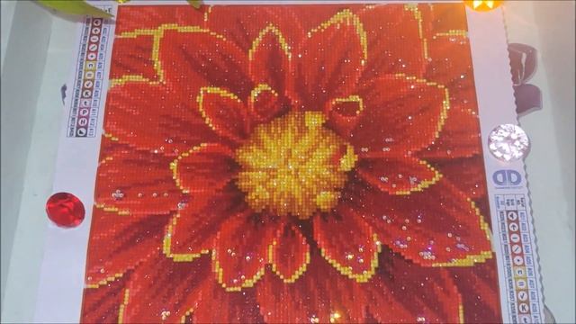 #169. ГЕОРГИНЫ - ГОТОВАЯ РАБОТА смотреть онлайн