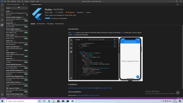 TUTO Flutter #3: Comment Installer et Configurer Flutter sur VSCODE смотреть онлайн