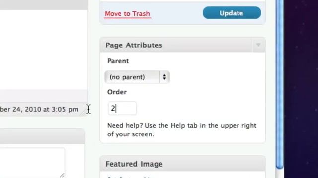 Change Page Order in Wordpress смотреть онлайн