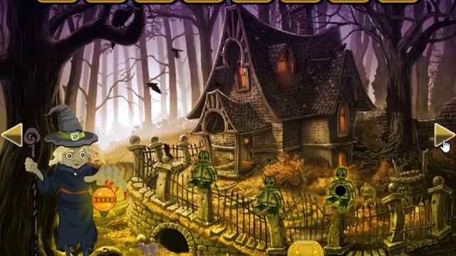Halloween witch forest escape video walkthrough смотреть онлайн