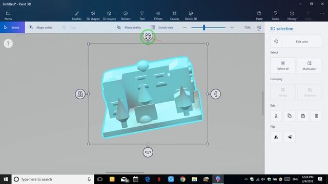 Make 3D Home Layout With Paint 3D Just In 6 Min смотреть онлайн