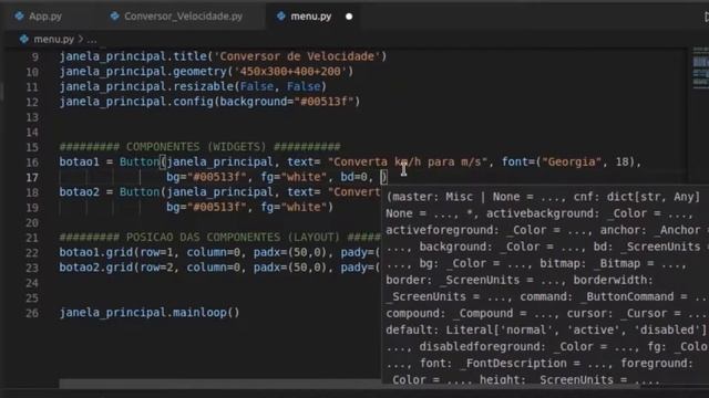 TKinter - Adicionar Imagem e Personalizar Botão | Conversor de Velocidade | Parte 4 смотреть онлайн