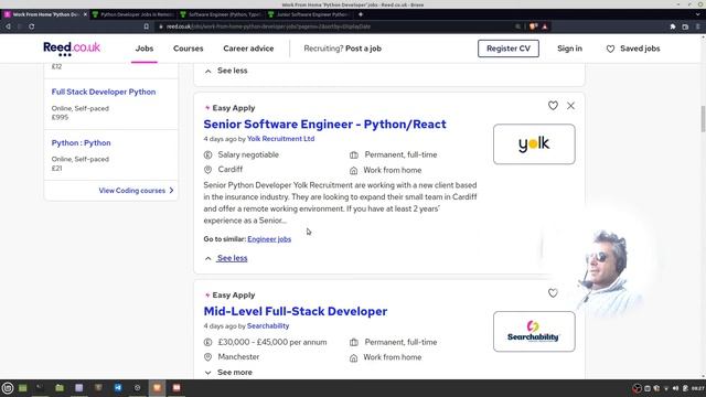 UK Python Jobs July 2022 смотреть онлайн