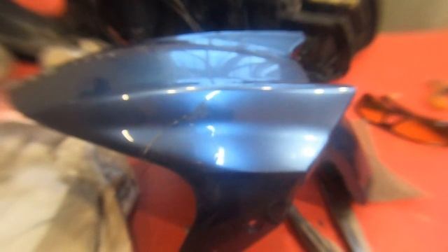 Скутер - пайка крыла. Без покраски! смотреть онлайн