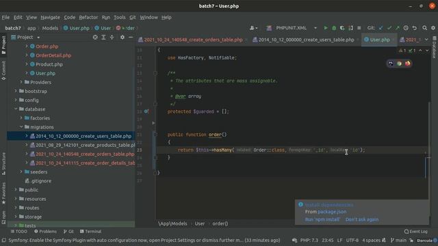 Ecommerce project relations class-19 | Programming topic смотреть онлайн