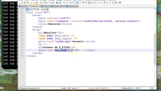 PHP - Upload de fichier смотреть онлайн