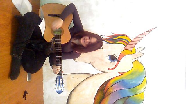 Тихо сидя на дорожке. Cover. смотреть онлайн