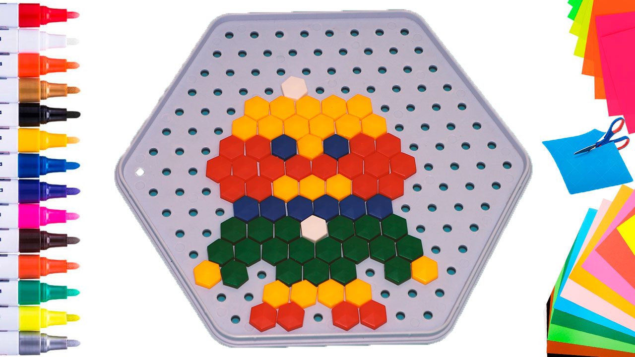 Как сделать Уточку ЛаЛаФанФан, детские поделки своими руками из мозайки смотреть онлайн