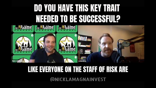 Do You Have This Key Trait To Be Successful? Risk! Host Kevin Allison talks on The A Game Podcast смотреть онлайн