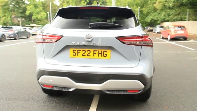 Nissan Qashqai | 1.3 DiG-T MH 158 Tekna 5dr Xtronic | Ceramic Grey | SF22FHG смотреть онлайн