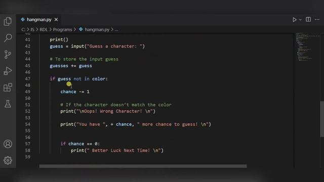Hangman Game In Python With Random Module | Python Project смотреть онлайн