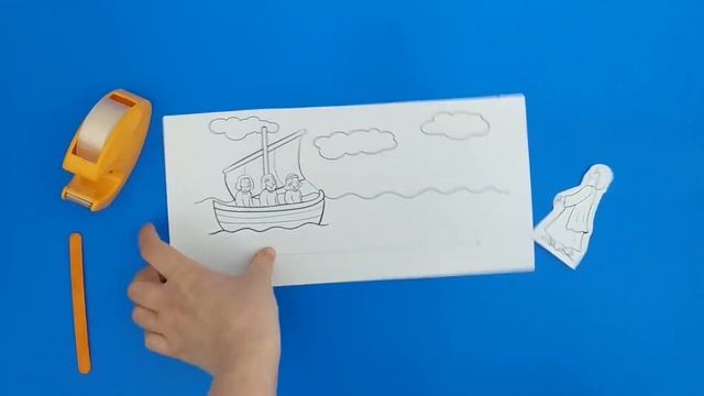 Jesus Walks on Water Craft Sunday School Crafts for Kids смотреть онлайн
