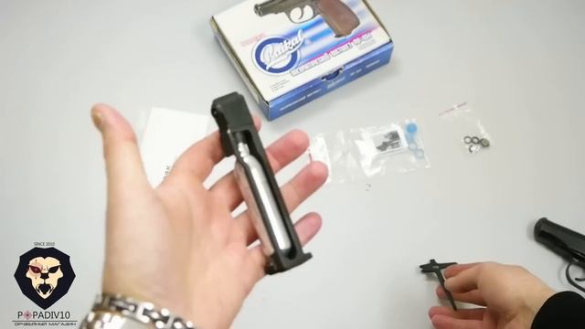 Пневматический пистолет Макарова МР 654К 32 (ПМ) ( Видео - Обзор ) смотреть онлайн