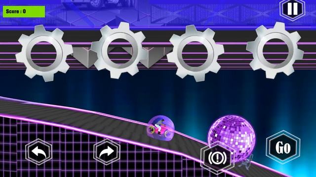 Bike Racing Games - Neon Bike Racer - Gameplay Android free games смотреть онлайн