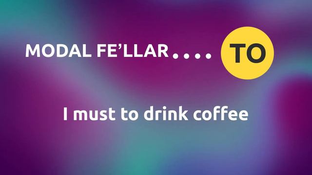 Modal feʼllar (Must) смотреть онлайн