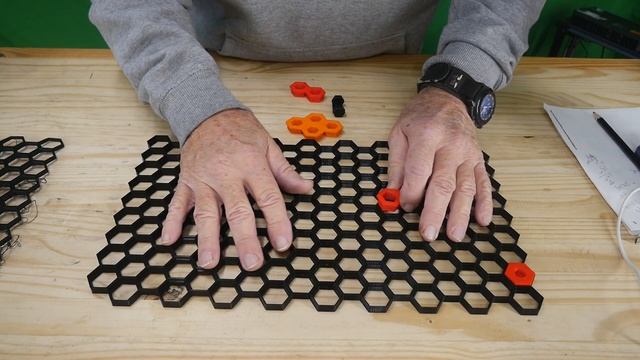 Honeycomb peg wall 3d printer project for your garage wall, C&T ep. 308 смотреть онлайн