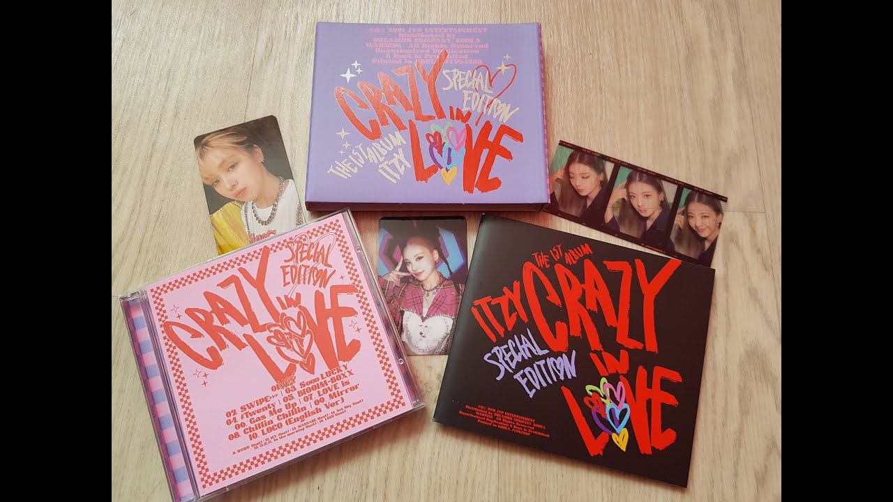 Itzy - Crazy in love (Special Edition) распаковка смотреть онлайн