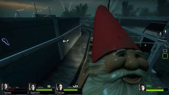 Left 4 Dead 2 (Глава 3: Мрачный карнавал) Спасти рядового Гнома Чомского смотреть онлайн