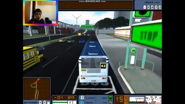Bus Driver- Avtobus sürücüsü pro / Azeri Youtuber смотреть онлайн