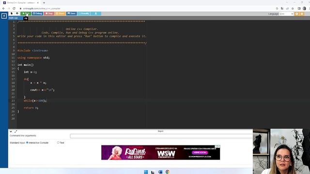 Guia Passo a Passo: Utilizando o Comando Do-While em C++ no Online GDB смотреть онлайн