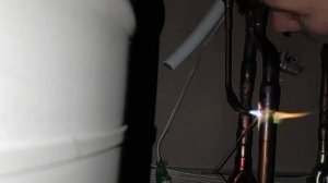 Пайка медной трубы под высокое давление.