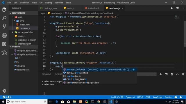 Electron Drag and Drop File Upload Editing Application - Coding Shiksha смотреть онлайн