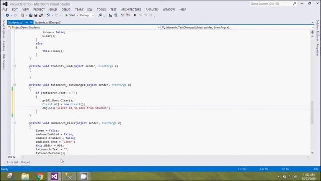 Select Values From SQL Table To DataGridView Using Like Query In C# - Method 2 смотреть онлайн