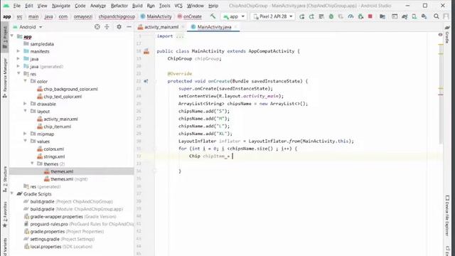 26 - Chip'lerin Java İçinden Eklenmesi (4/4) | Android Studio Dersleri (2021) смотреть онлайн