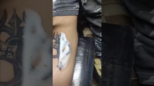 Om trishul tattoo || #tattoo смотреть онлайн